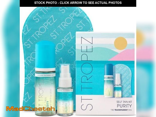 Lot 74-12332007 - St.Tropez Self Tan Purity Mini Kit, 100% Clean Water Tanning Mousse and Face Mist, Vegan-Friendly wi...