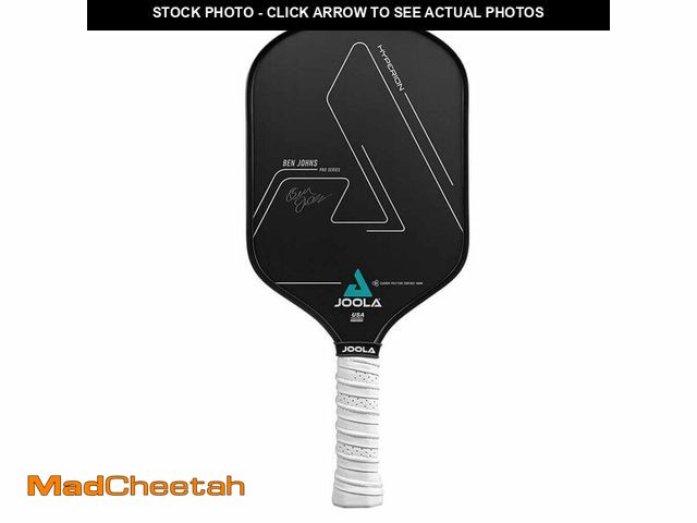 Lot 74-12878020 - JOOLA Ben Johns Hyperion CFS Pickleball Paddle - Carbon Surface with High Grit &amp; Spin, Elongated...