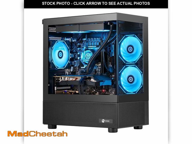 Lot 74-12990493 - Ningmei Gaming PC AMD Ryzen 7 5700X NVIDIA RTX 5060 Ti 32GB RAM 1TB SSD Wifi PC Gaming Black - UNUSE...