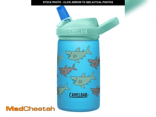 Lot 74-11547794 - CamelBak eddy+ Kids Water Bottle with Straw, Insulated Stainless Steel - Leak-Proof when Closed, 12o...