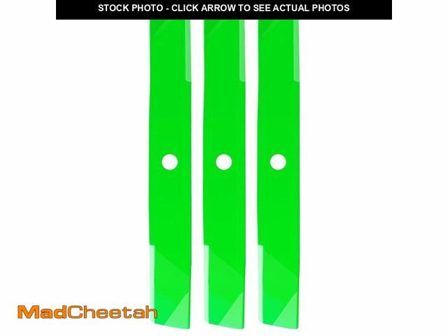 Lot 74-14074634 - TENGMUJX 54" Deck Mower Blades Fit for John Deere ZTrak 737 727 757 Z830A X580 M653 M655 M657 Lawn M...