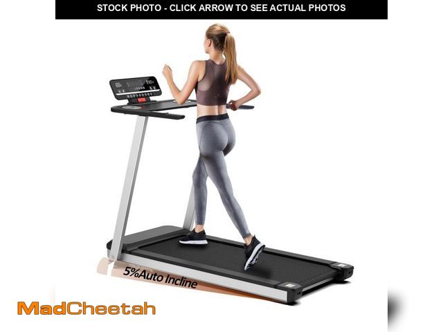 Lot 74-12391551 - Premium Home Treadmill with Incline Ã¢â¬â Supports Up to 265 lbs, Adjustable Incline for Maximum ...