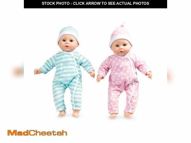 Lot 74-13545828 - Melissa &amp; Doug Mine to Love Twins Luke &amp; Lucy 15Ã¢â¬Â Light Skin-Tone Boy and Girl Baby Do...