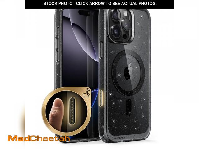 Lot 74-11557184 - SUPCASE for iPhone 16 Pro Max Case with Camera Control Capture Button (Unicorn Beetle Mag), [Compati...