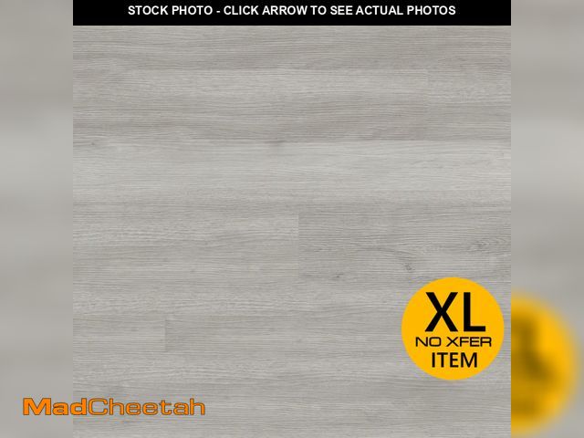 Lot 74-13047633 - Marsh Hen 6 MIL x 6 in. W x 36 in. Light Gray Wood Look Vinyl Plank Flooring Waterproof Click Lock 2...