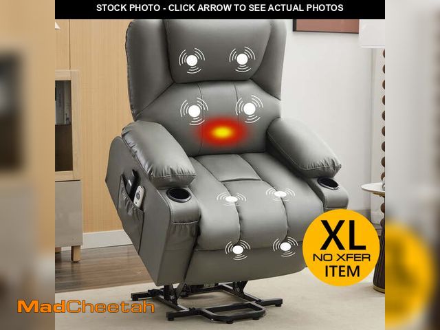 Lot 74-12577761 - JONPONY Power Lift Recliner Chair Recliners for Elderly with Heat and Massage Recliner Chair for Liv...