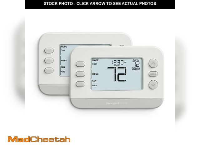Lot 74-13692995 - Honeywell Home X2P Thermostat Programmable Total Flex 1 Heat/1 Cool 2-Pack - UNUSED