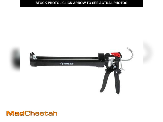 Lot 74-12854974 - Husky 29 oz. Heavy-Duty High Leverage Drip Free Caulk Gun - USED