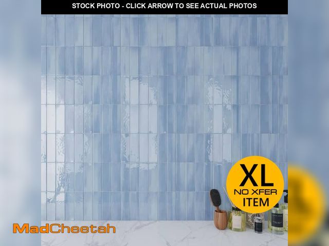 Lot 74-12555642 - (PALLET OF 15 BOXES) Spanish Allure Porcelain 12 in. x 24 in. x 9mm Wall Tile Case - Sky (5 PCS, 161...