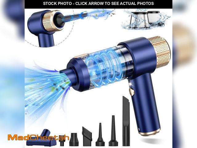Lot 74-12308491 - JONYJ Handheld Car Vacuum Cleaner, 16000PA Hand Held Vacuum Portable Cordless, 2 in 1 Air Duster and...