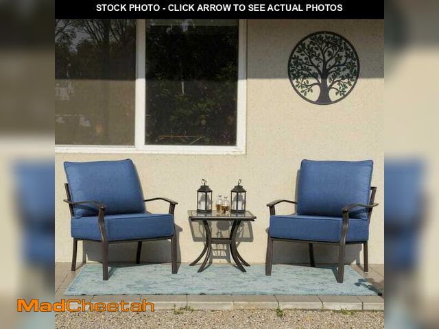 Lot 74-14285753 - Opohoro 22 in. W x 24 in. D x 6 in. T 4-Piece Water and Fade Resistant Outdoor Lounge Chair Replacem...