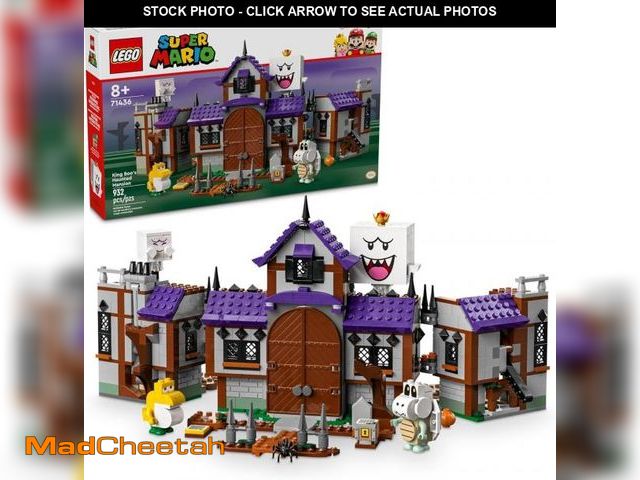 Lot 74-12475611 - (AS PICTURED - MAY BE INCOMPLETE) LEGO Super Mario King Boo's Haunted Mansion - Building Toy for Kid...
