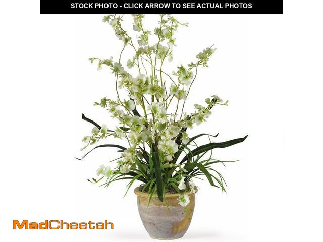 Lot 74-13382458 - Nearly Natural Dancing Lady Silk Orchid Arrangement - UNUSED