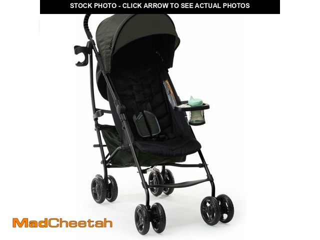 Lot 74-14305328 - 3Dlite Convenience Stroller, Green - Lightweight Stroller with Aluminum Frame, Large Seat Area, 4 Po...