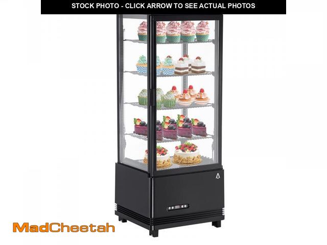 Lot 74-12395203 - IDEALHOUSE Countertop Refrigerator, 3.4 Cu.Ft. Pastry Display Case for Bakery with LED, Frost-Free, ...