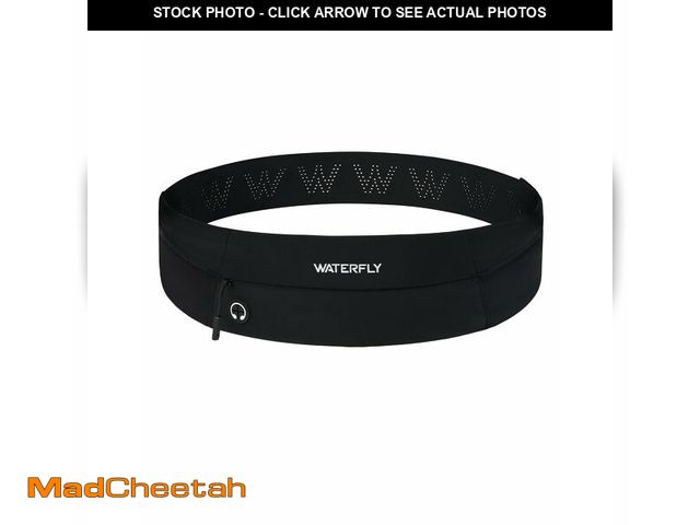 Lot 74-12718738 - WATERFLY Running Belt Fanny Pack: Slim Waist Bag for Men Women, Workout Fitness Phone Holder for Exe...