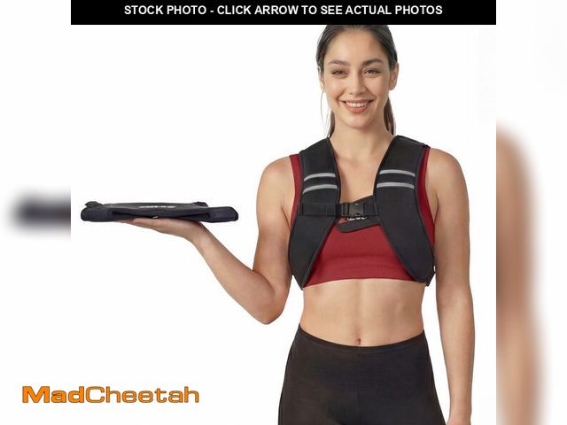 Lot 74-14066920 - ZELUS Weighted Vest, Washable Z-Fit Soft Iron Weighted Vest for Women and Men, 5/10/15 lb Weight Ves...