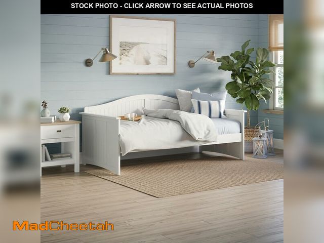 Lot 74-13086762 - AFI, Nantucket Wood Daybed, Twin, White - UNUSED