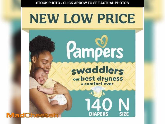 Lot 74-14582039 - Swaddlers Newborn Diapers, Size Newborn (