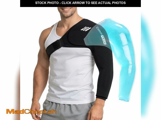 Lot 74-14265902 - ComfiTECH Shoulder Arm Ice Pack Wrap for Pitchers &amp; Volleyball Players, Reusable Ice Pack for Sh...