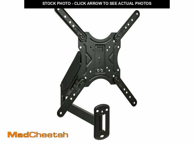 Lot 74-12686572 - onn Spring Assisted Full Motion Mount for 24" to 65" TVs, ETL Listed, Holds upto 66 lbs - USED