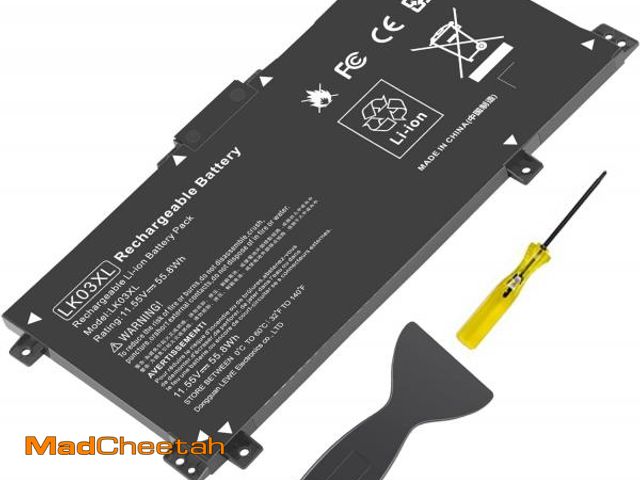 Lot 74-12314326 - TREE.NB LK03XL Battery Replacement for HP Envy X360 Convertible 15m-cn0012dx 15m-cn0011dx 15m-bp112d...