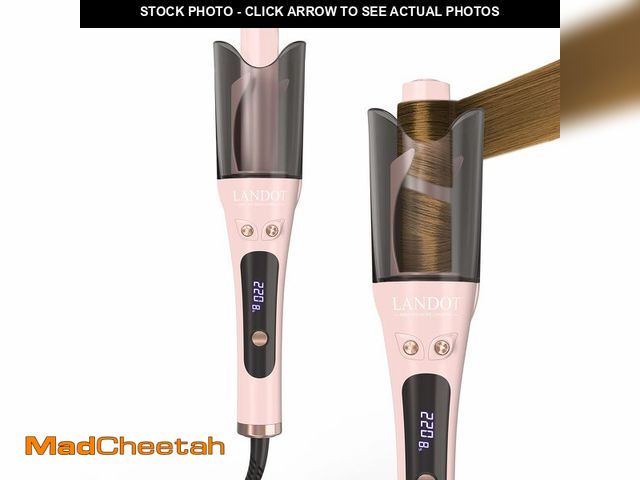Lot 74-13626882 - LANDOT Automatic Curling Iron 1-Inch Ã¢â¬â Easy-to-Use Self Curling Wand with Auto Rotation &amp;...