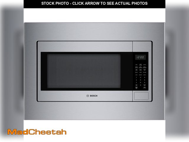 Lot 74-14439224 - BOSCH 300 Series 2.1 cu. ft. Built-In Microwave in Stainless Steel - UNUSED