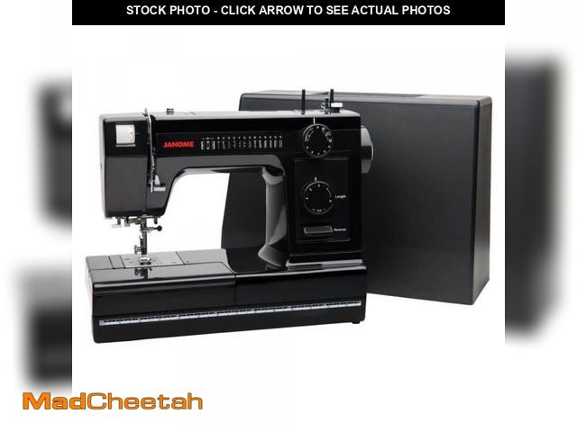 Lot 74-11826145 - Janome HD1000 Black Edition 14-Stitch Industrial-Grade Sewing Machine - UNUSED
