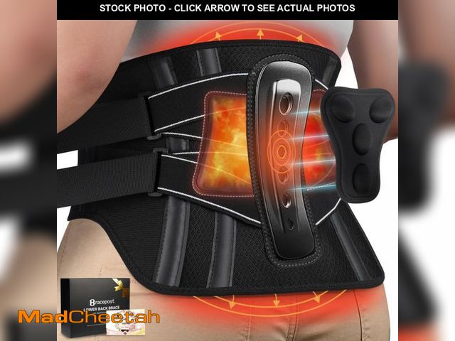 Lot 74-11547554 - Bracepost Back Brace For Lower Back Pain Women Men With 360degreeSupport &amp; Hot/Cold Compress,Bre...