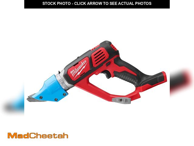 Lot 74-12792134 - Milwaukee 2636-20 M18 Cordless 14 Gauge Double Cut Shear - Bare Tool - UNUSED