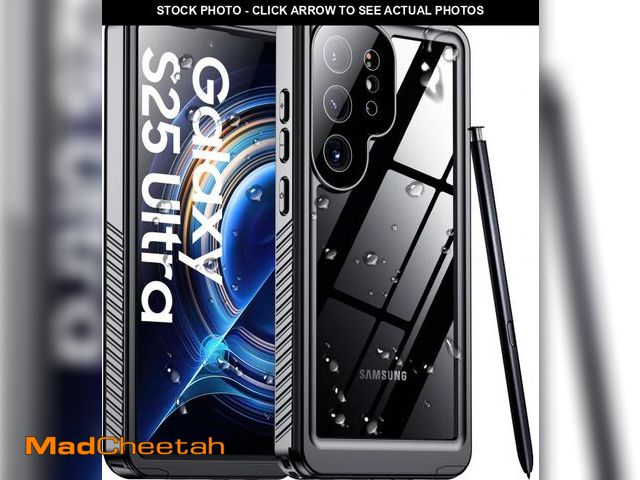 Lot 74-11557486 - Temdan Designed for Samsung Galaxy S25 Ultra Case Waterproof, Built-in Lens &amp; Screen Protector M...
