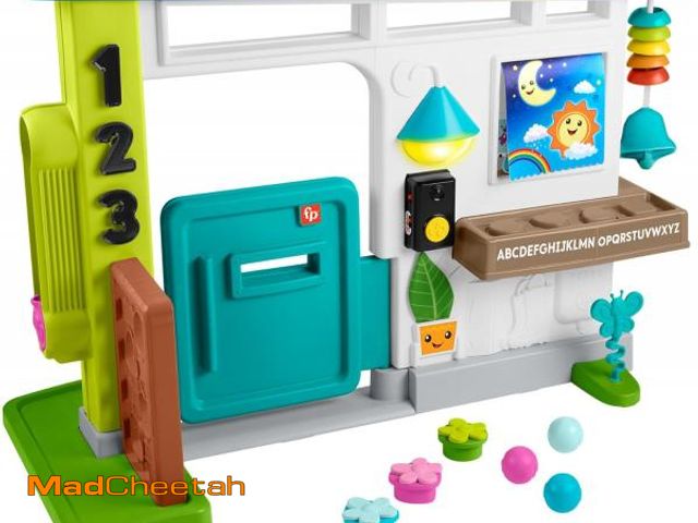 Lot 74-12098196 - Fisher-Price Baby Learning Toy Laugh &amp; Learn Ultimate Playhouse with Smart Stages &amp; 9 Preten...