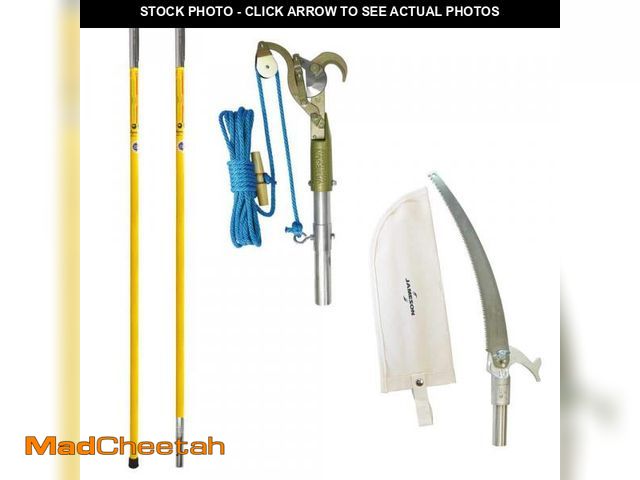Lot 74-12494515 - (MISSING ACCESSORIES) Jameson 13 in. PRO Pole Saw and 12 ft. Pruning Saw Kit - USED