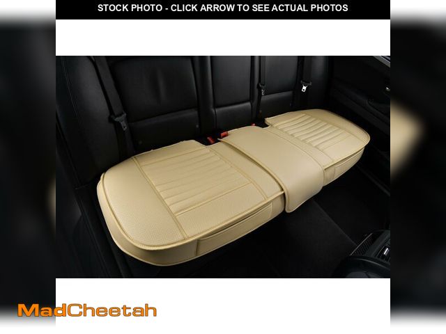 Lot 74-12717459 - Sunny color Back Seat Covers, Rear Seat Cushions, Auto Bench Protector with Breathable PU Leather an...