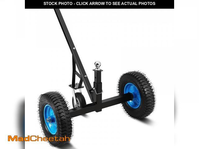 Lot 74-12521895 - Garvee Adjustable Trailer Dolly | 1000 lbs Load Capacity | 19"-26" Adjustable Height | 16" Tires | 2...