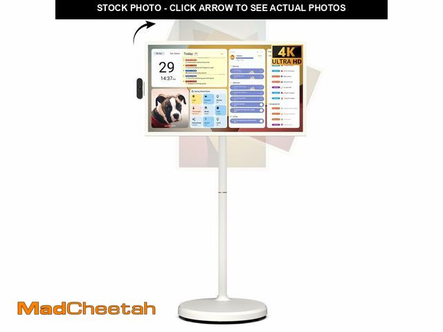 Lot 74-12823791 - ApoloSign 32'' UHD 4K Smart Portable TV 2nd Gen, 16(8+8) GB RAM+256GB, Android 15, EDLA-Certified, P...