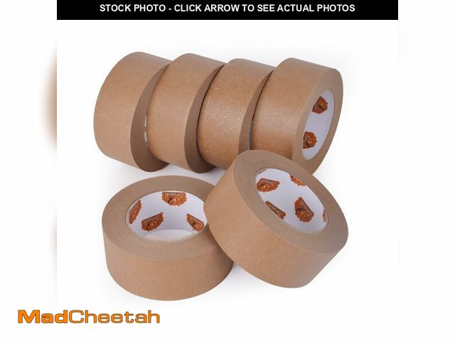 Lot 74-14153567 - TAPEBEAR Eco-Friendly Kraft Paper Tape, Biodegradable Kraft Paper Tape, Recyclable Writable Packing ...