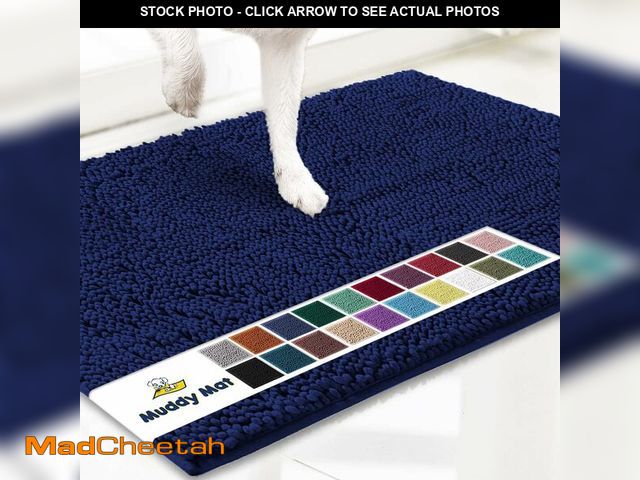 Lot 74-12715124 - Muddy MatÃÂ® Shown on TV Ã¢â¬â Super Absorbent Door Mat Indoor, Microfiber Quick Dry Chenille En...