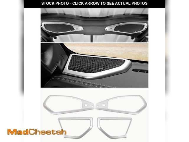 Lot 74-13574255 - Savadicar Sliver Interior Trim Kit for 2024+ Jeep Wrangler (JL) &amp; Gladiator (JT) - 4 Pcs Decor C...