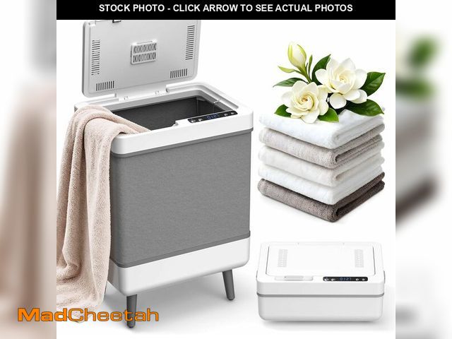 Lot 74-13709524 - Electactic Towel Warmer for Bathroom, 35L Large Towel Warmer Bucket with Aromatherapy, Temperature &...