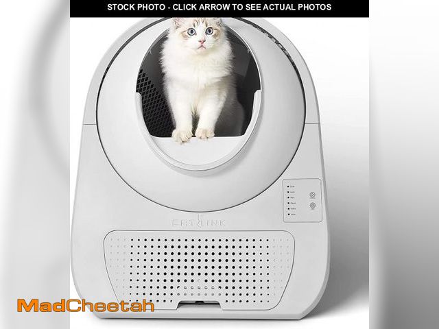 Lot 74-12154219 - CATLINK Self Cleaning Litter Box - Scooper Young Pro-X (for Cats from 3.5 to 22 Pounds) Double Odor ...
