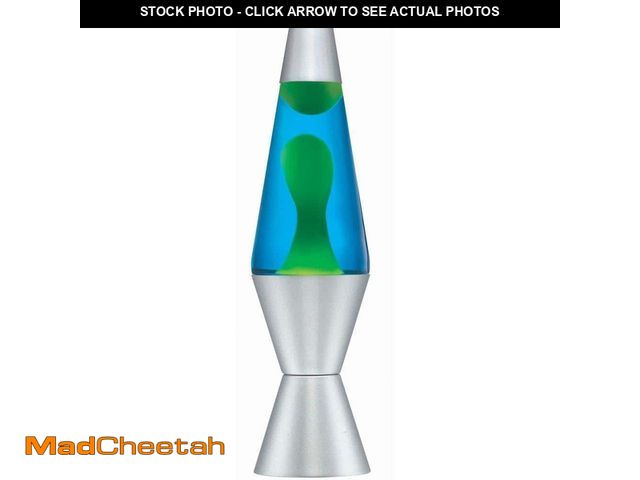 Lot 74-12772762 - Lava Lite 14.5 in. Blue and Green Classic Lava Lamp - UNUSED