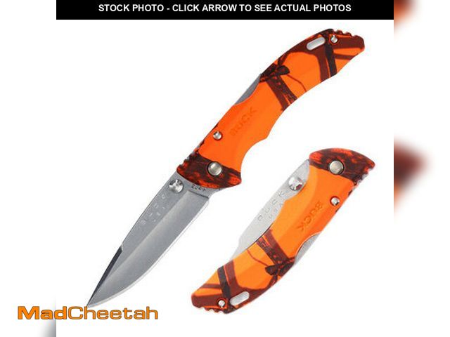 Lot 74-12884693 - Buck Knives Bantam BBW Hunting Knife 284 Orange - UNUSED