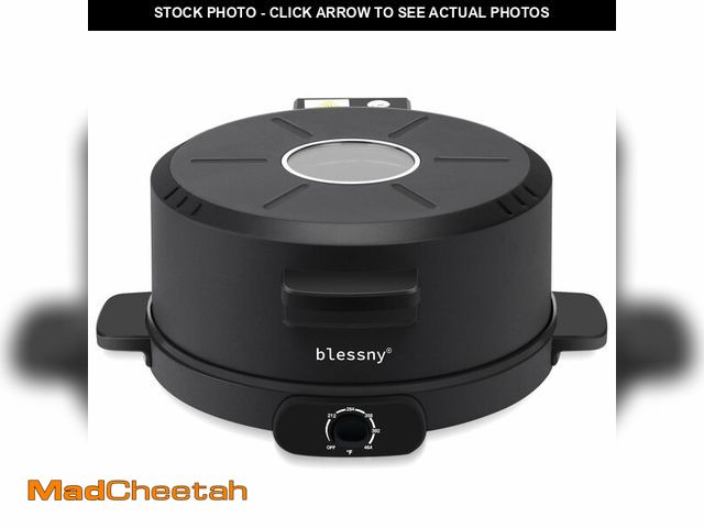 Lot 74-12600364 - Arabic Bread Maker Machine, 12 Inch Electric Middle East Pita Making Oven for Home, 1800W with 110V ...