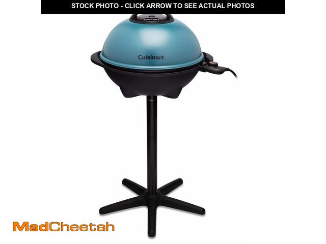 Lot 74-12534764 - CUISINART OUTDOORS 2-in-1 Indoor/Outdoor Electric Griddle Electric Grill in Blue Black - UNUSED