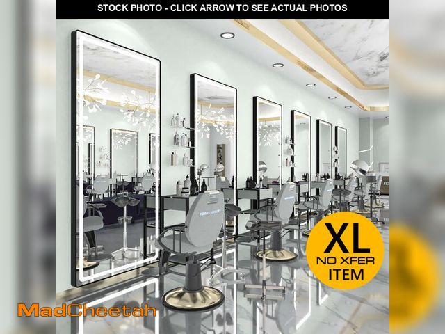 Lot 74-12895043 - FENNIO Full Length Mirror with Lights, 70" x 32" LED Full Body Mirror, Free Standing Lighted Floor M...