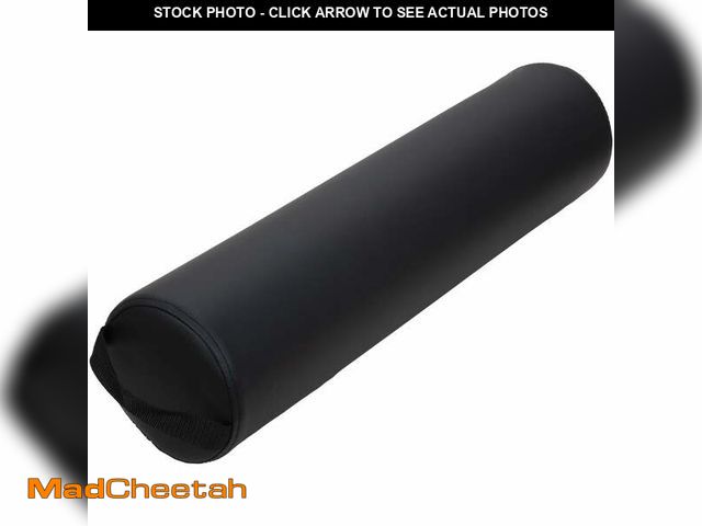 Lot 74-12767531 - ForPro Professional Collection Full Round Bolster, Black, Oil and Stain-Resistant for Massage &amp; ...