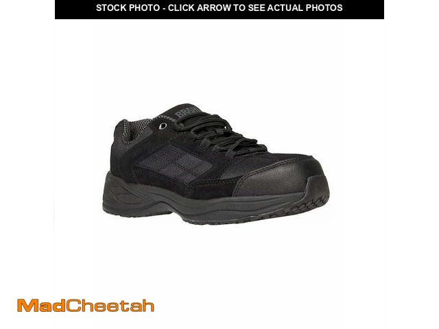 Lot 74-12556884 - Brahma Men's Adan Steel Toe Work Shoes 10-1\2 - USED
