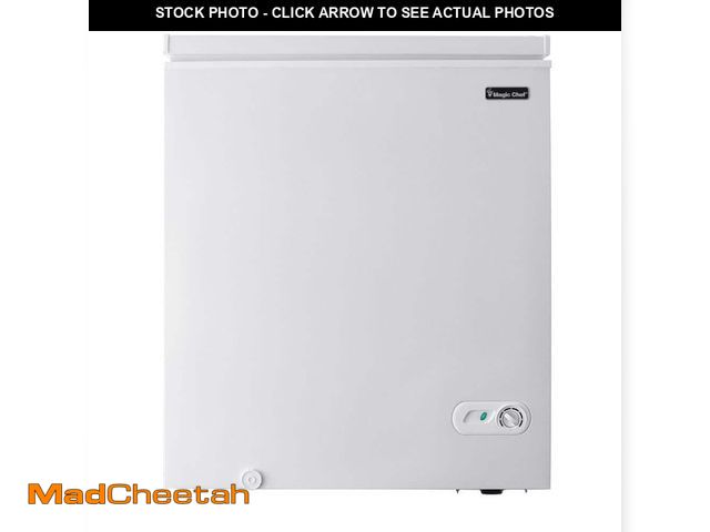 Lot 74-14111246 - Magic Chef 5.0 cu. ft. Chest Freezer in White - UNUSED